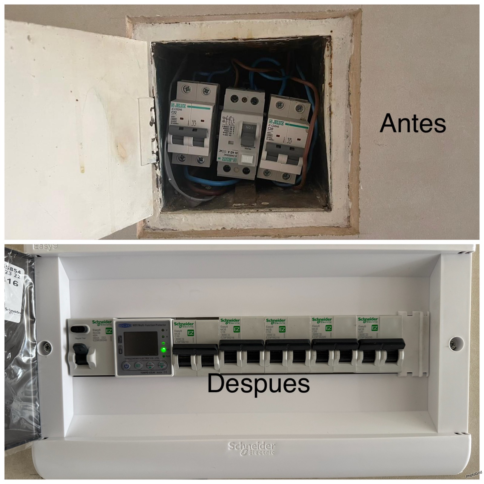Renovación integral del tablero eléctrico