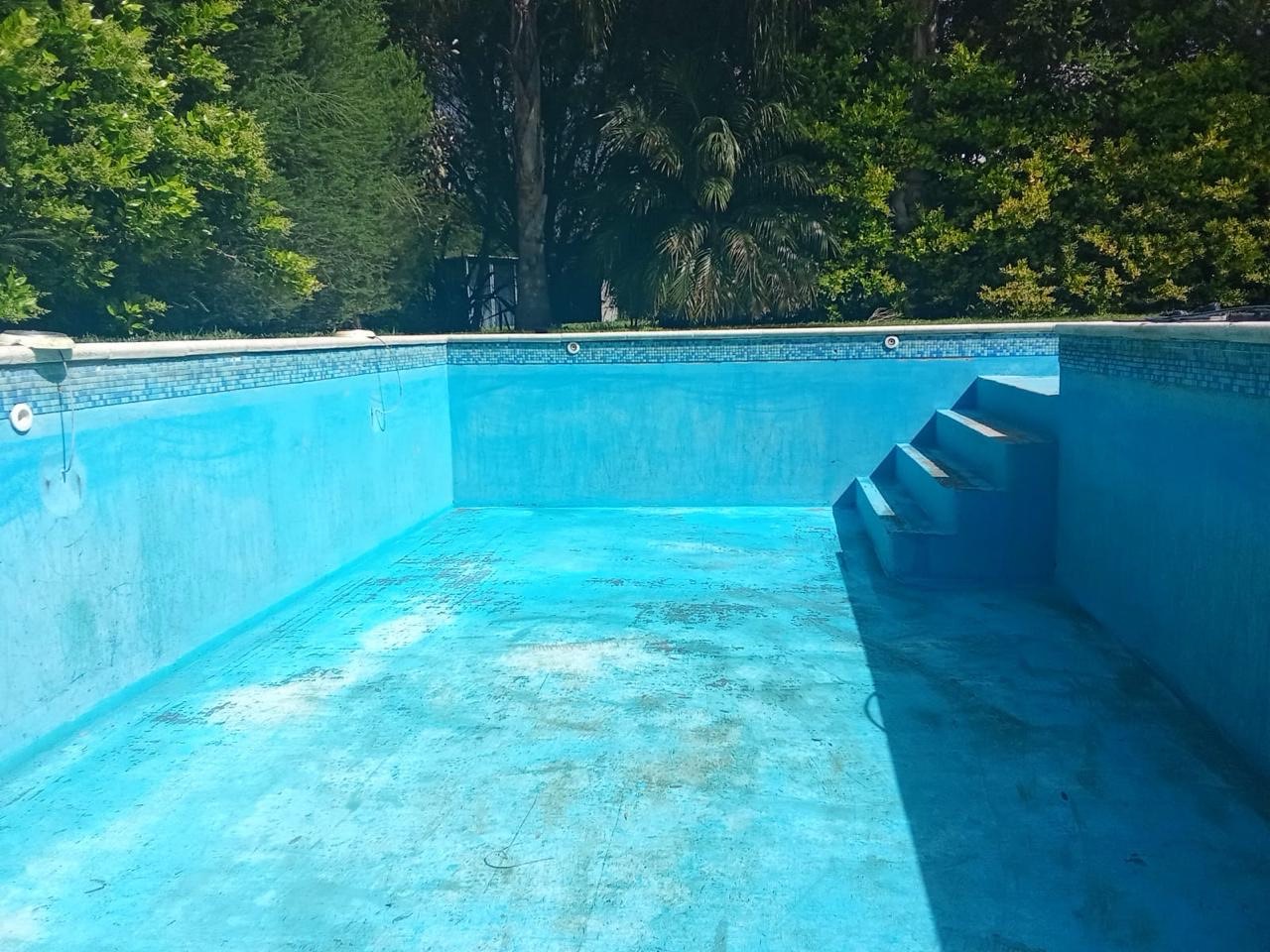 Limpieza de pileta y pintura a nuevo