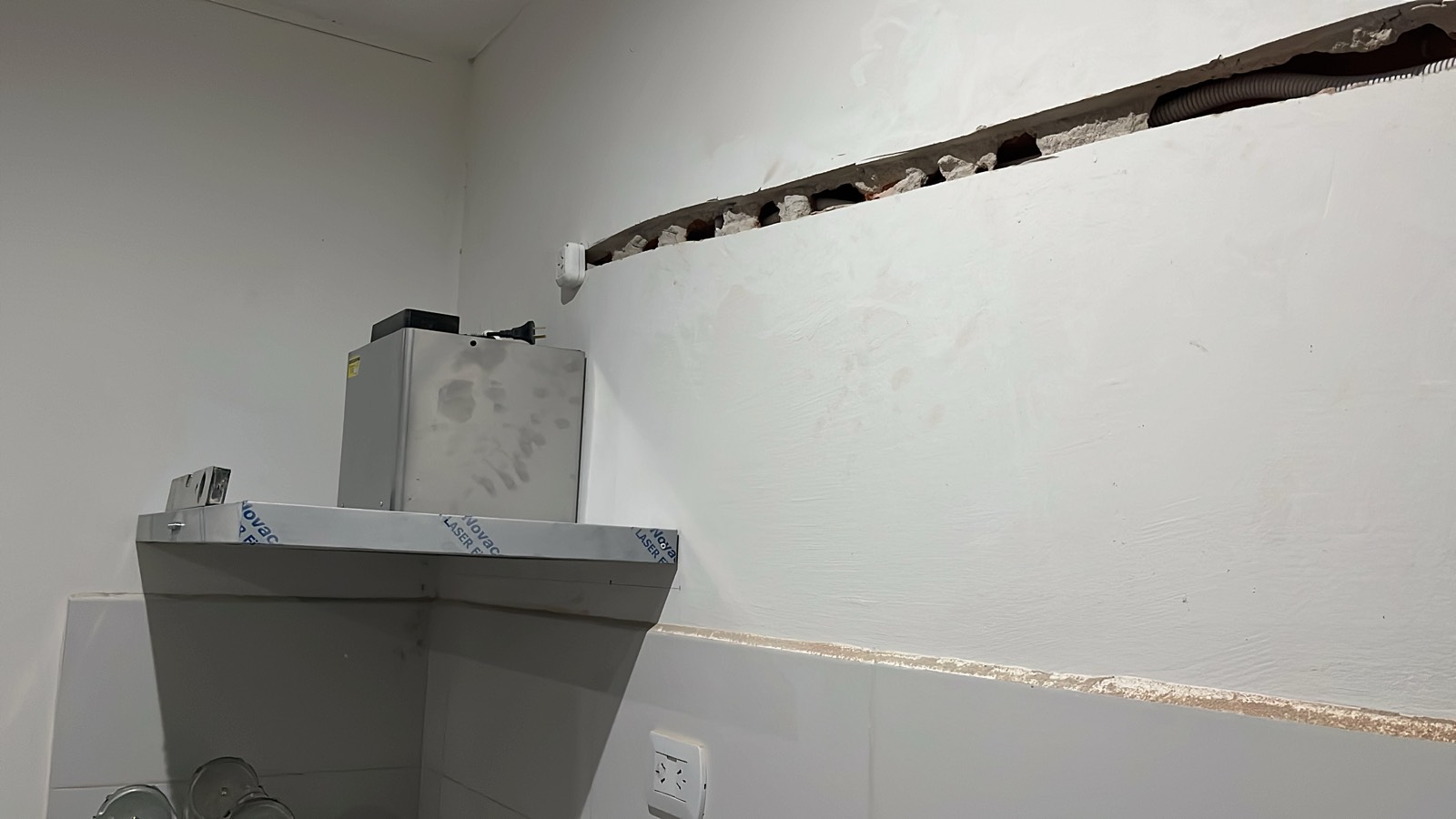 Extractor de aire con salida exterior